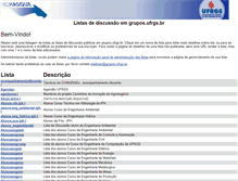 Tablet Screenshot of grupos.ufrgs.br