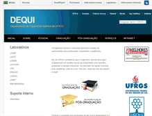 Tablet Screenshot of enq.ufrgs.br