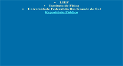 Desktop Screenshot of lief.if.ufrgs.br