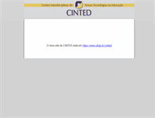 Tablet Screenshot of cinted.ufrgs.br